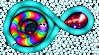 WORLDS BIGGEST 80000 MASS SLITHERIO TRAP  Slitherio World Record Biggest Trap [upl. by Yelrebmik]