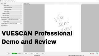 VueScan Professional Review and Demo [upl. by Nnav62]