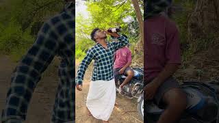 Trend on 😂 drinking is injurious to health 💔sudeepballri kaggalcomedy viralvideo viralvideos [upl. by Ayor565]