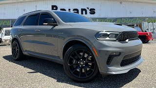 BRIANS AUTO CENTER 2021 DODGE DURANGO RT BLACK TOP AWF with only 22126 MILES [upl. by Hsetih]