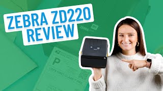 Review of the Zebra ZD220 PROS amp CONS  Smith Corona Labels [upl. by Fessuoy]