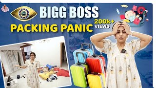 Packing Panic⌛ LastMinute Bigg Boss Essentials👗  Namratha Gowda [upl. by Niknar]