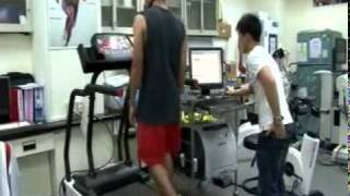 VO2max test in Chinese Sport Performance lab with COSMED Quark b2 [upl. by Attirb]