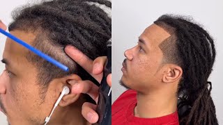 Bro Paid 250 for a Tapered Hairline amp Fade on the Sodes of his Loc’s [upl. by Loeb]