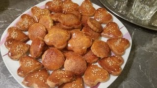 Marokkanische Omas Plätzchen Rezept حلوة الزمن الجميل حلوة المراشم البسيطة [upl. by Aeslehs207]