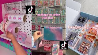 Satisfying Packing Orders 📝 ASMR Tiktok Compilation  Bubbles Asmr [upl. by Justino]