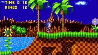 Sega Genesis checksum error Sonic the Hedgehog red screen [upl. by Placidia]