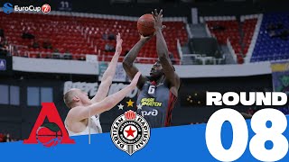 McCollum shines to lift Lokomotiv over Partizan  Round 8 Highlights  7DAYS EuroCup [upl. by Crowell]