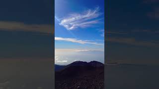 travel love tenerife View over Tenerife at 3550 m 11646 feetaltitude from the Teide volcano [upl. by Devlin]