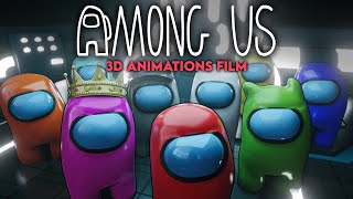 AMONG US 3D Film mit Unge KnossiTrymacsJulien BamPapaplatteRevedRewinside amp UnsympathischTV [upl. by Mcgruter]