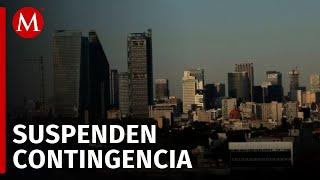 Suspenden contingencia ambiental en CdMx y Edomex [upl. by Bina]