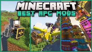 TOP 50 Mods that Turn Minecraft into the Ultimate RPG  Fabric Edition [upl. by Elleirad]