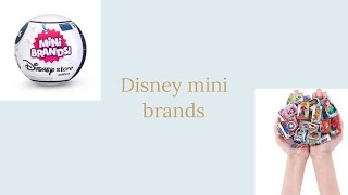 Disney mini brands opening met kitten [upl. by Sande]