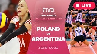 Poland v Argentina  Group 2 2016 FIVB Volleyball World Grand Prix [upl. by Moneta]