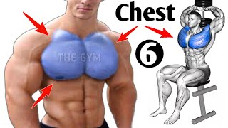 6 Huge Chest Workout At Gym  Best Chest Exercises [upl. by Aznaed350]