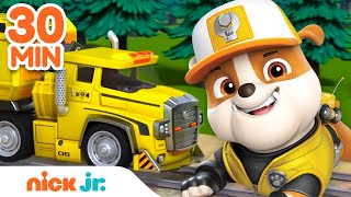 Rubble Big Truck Deploy Rescues w Rocky Al amp RoboDog  30 Minute Compilation  Rubble Official [upl. by Benco]