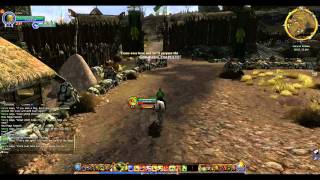 LOTRO Bullroarer The Tourney Field Mounted Combat Tutorial [upl. by Inalaehon]