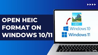 How To Open HEIC Format On Windows 1011  Without Extension Full Step By Step Guide [upl. by Aenel]