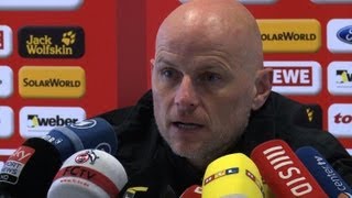 Solbakken quotWir wollen beweisen wie wichtig das Spiel istquot [upl. by Mcculloch]