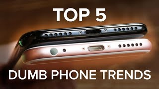 The dumbest trends in phones today CNET Top 5 [upl. by Bose]