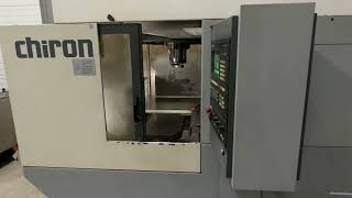 CHIRON FZ 12 W Vertical Machining Center [upl. by Cutlip95]