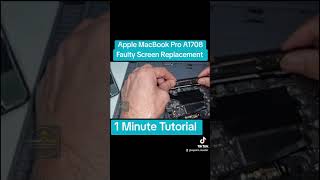 Apple MacBook Pro 2017 A1708 Faulty Screen Replacement [upl. by Merta997]