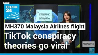 MH370 TikTok video falsely claims to find the missing plane on Google Earth • FRANCE 24 English [upl. by Ditmore]