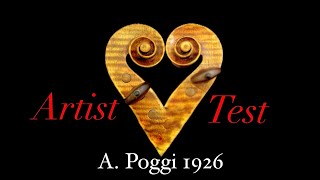 A POGGI 1926 Artist Violin Test [upl. by Nodle624]