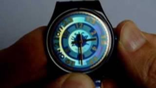 Swatch MusiCall Zeiger justieren  kalibrieren  adjust your MusiCall [upl. by Munford693]