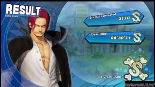 ONE PIECE PIRATE WARRIORS 4  Shanks  Darkness vs Daekness Gameplay [upl. by Vasili488]