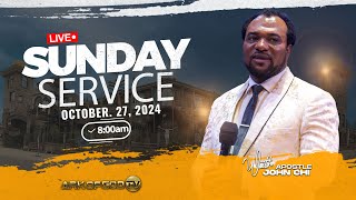 THE AGCOM SUNDAY SERVICE BROADCAST WITH APOSTLE JOHN CHI 27 10 2024 [upl. by Aible]