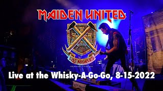 Maiden United at the WhiskyAGoGo August 15 in Hollywood CA [upl. by Edelstein255]