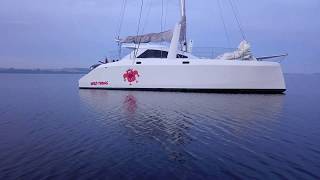 Sailing Wild Thing  Schionning Arrow 1200 light and fast Catamaran [upl. by Ehr676]