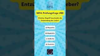 📚 MFA Prüfungsvorbereitung  Prüfungsfrage 80 [upl. by Annawd672]