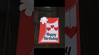 Birthday Card for best friend easy and beautiful card shorts craftersofiya diy ytshorts [upl. by Alesi480]