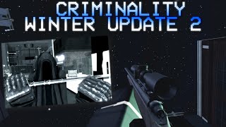 The Winter Update Part 2 Nazgul Showcase I guess  criminality roblox [upl. by Addy]