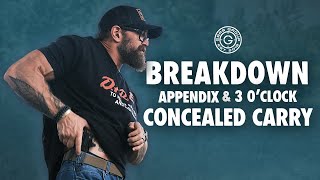 PATREON SHORTS  Breakdown Appendix amp 3 OClock Carry PREVIEW [upl. by Esiole]