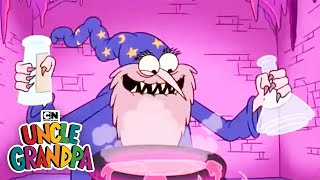 Evil Wizard Laundry Day  Uncle Grandpa  Cartoon Network [upl. by Dewie]