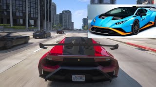 GTA V Pegassi Tempesta Evo Stradale Lamborghini Huracan STO AddOn Vehicle Showcase [upl. by Dlared230]