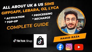 How to Activate UK amp USA Sim in Mobile In 2024  Get UK amp USA Sim in Pakistan  tiktok sims [upl. by Toft382]