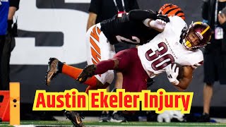 Austin Ekeler Injury Update A Tough Blow for the Chargers [upl. by Worrad]