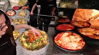 Pizzeria da RECORD 50 anni di Pizze Top Super Condite al Mattone e al Tegamino ScugnizzoTorino [upl. by Ydnis]