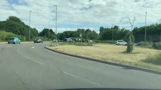 CANNOCK STREET  KFC ROUNDABOUT RIGHT 4 EXIT M1 M69 THURMASTON LANE [upl. by Rye534]