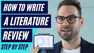 Literature Review  Step by Step Guide For Graduate Students  Prof David Stuckler [upl. by Thorsten]