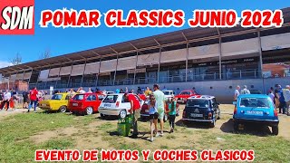 Evento de motos y coches clásicos quotPomar Classicsquot Barcelona Junio 2024  Somos de Motor [upl. by Leik]