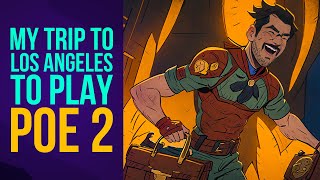 I went to Los Angeles to play Path of Exile 2 VLOG [upl. by Mozes238]