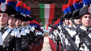 Cerimonia di giuramento e conferimento alamari Allievi Marescialli 11° Corso Triennale Carabinieri [upl. by Ruffo]