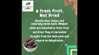 Did you these facts about Medjool Dates [upl. by Nahseez]