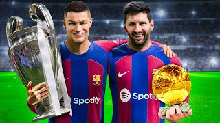 I Made Messi and Ronaldo Teammates [upl. by Bald]