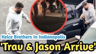 quotKelce Brothers Take Indianapolis Jason’s Heartwarming Arrival for Taylor Swift’s Epic Final Showquot [upl. by Grimonia795]